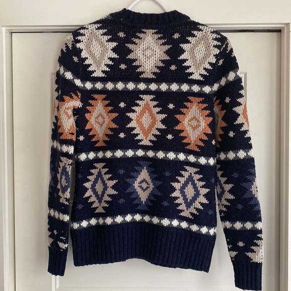 LL Bean Signature Fair Isle Sweater - Picture 2 of 12